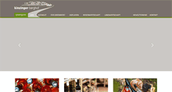 Desktop Screenshot of kinzinger-berghof.com